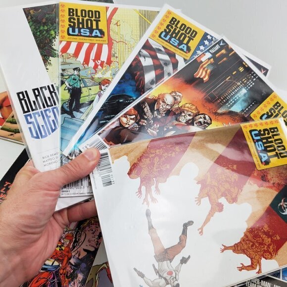 Comic Book Lot 12 Image Defiant Valiant, Blood Shot USA, Glory, Deathblow & More - Picture 5 of 10